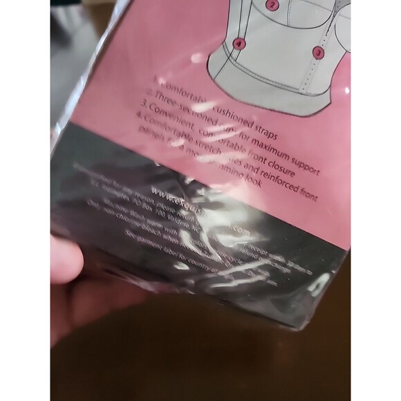 New Exquisite Form Fully FRONT CLOSURE Longline Posture Bra Vintage 42C White - Picture 8 of 10